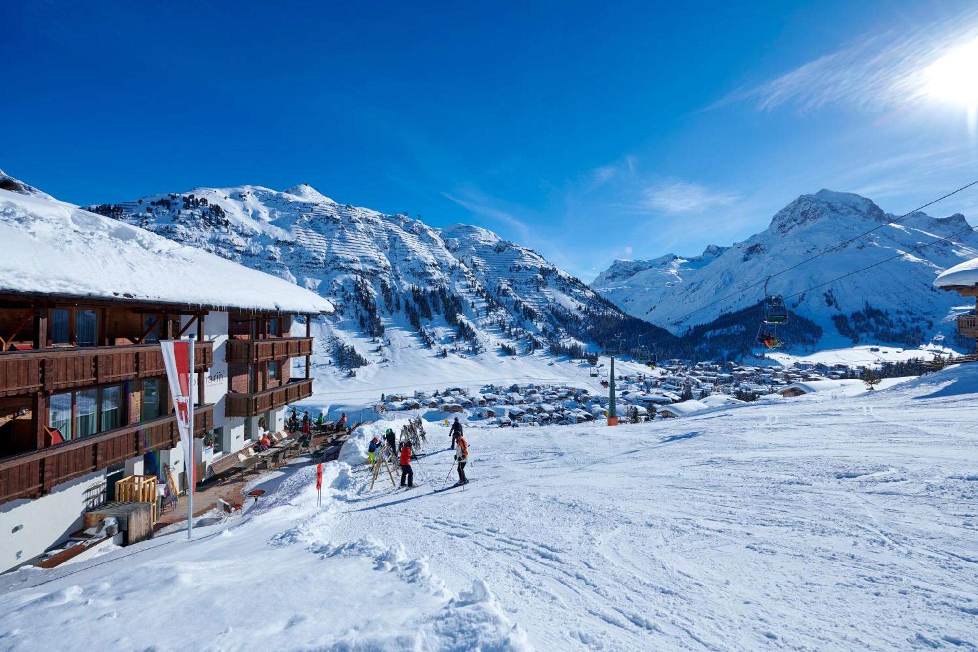 Hotel Restaurant Formarin Oberlech Ngoại thất bức ảnh