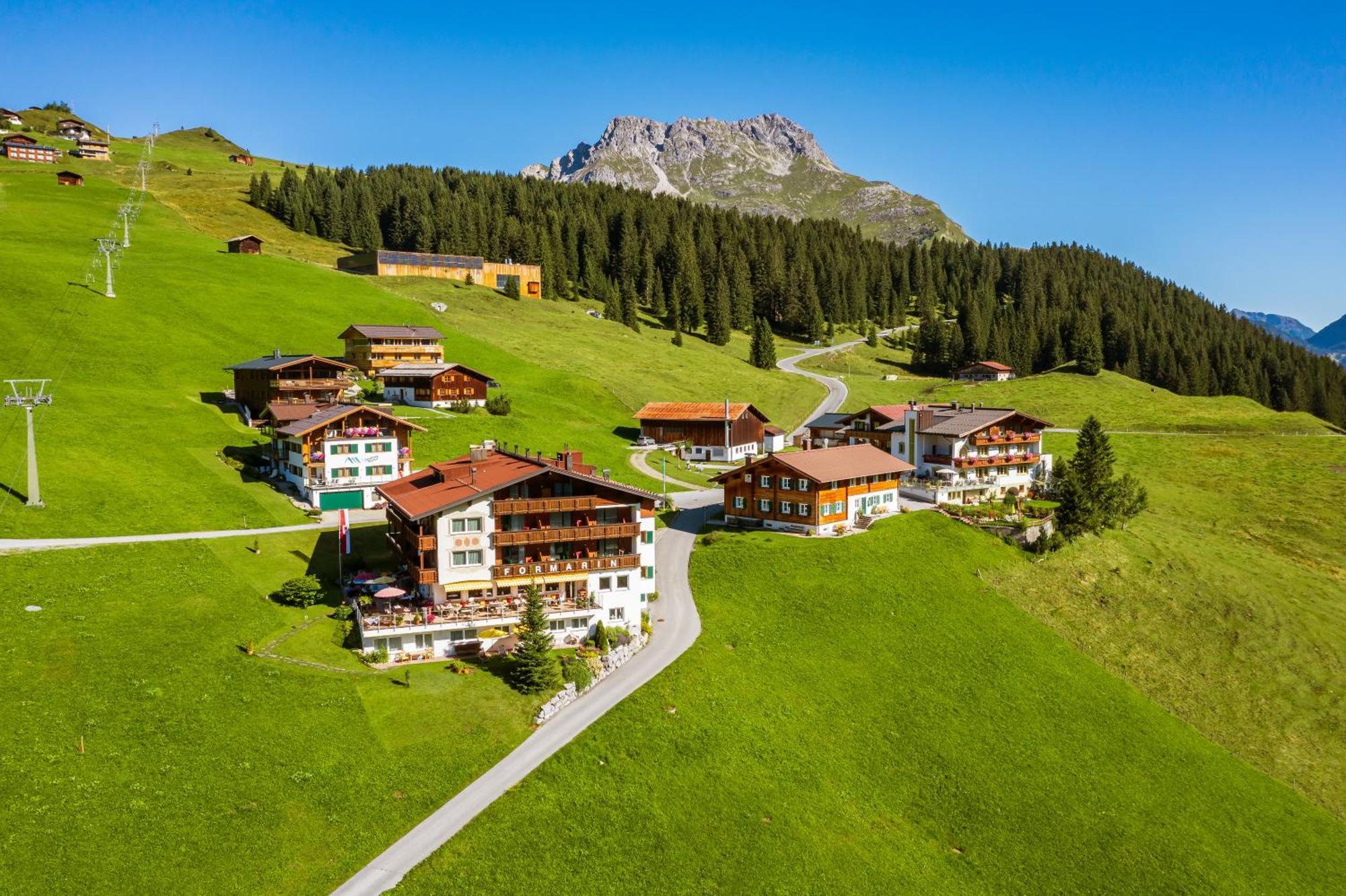 Hotel Restaurant Formarin Oberlech Ngoại thất bức ảnh